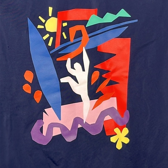 Hanna Andersson Short Sleeve Graphic Design Rash Guard Top - Picture 4 of 10